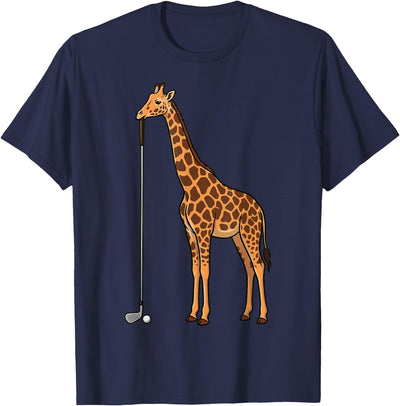 Giraffe Golf T-Shirt