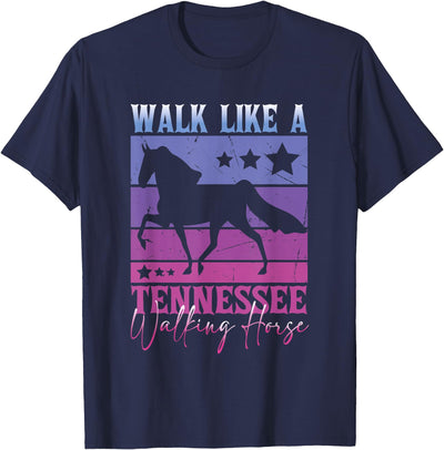 Tennessee Walking Horse Design Walk like a Tennessee Walking Horse T-Shirt