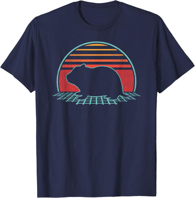 Hamster Lover Animal Retro Vintage 80s Style T-Shirt