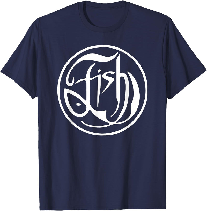 ceroveinticuatro Fish T-Shirt - Navy Blue