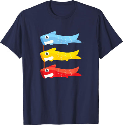 Children's Day Japan Carp Fish Japanese Boys Day Koinobori T-Shirt