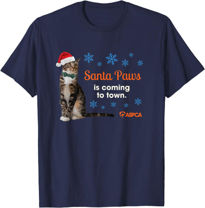 ASPCA Santa Paws Cat T-Shirt