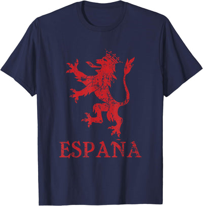 Espana Spain Lion Symbol Spanish Pride T-Shirt