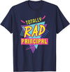 1990's Principal Halloween Lazy Costume Vintage 90's Themed Principal Halloween Lazy Costume Vintage 1990s T-Shirt - Navy