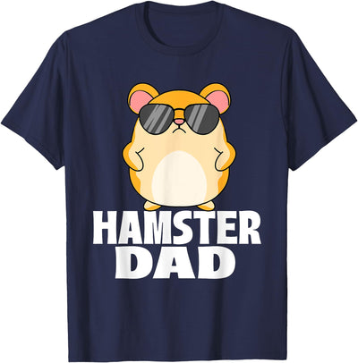 Hamster Dad - Father's Day Animal Whisperer Rodent Lover T-Shirt