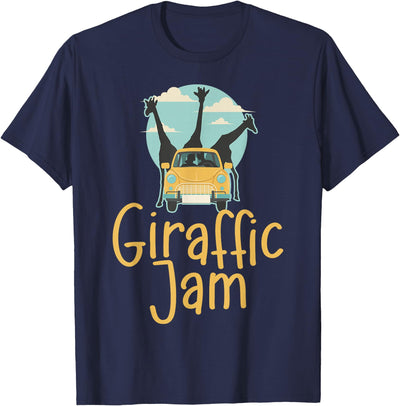 Giraffe Giraffic Jam For Women Men Kids, Funny Animal T-Shirt