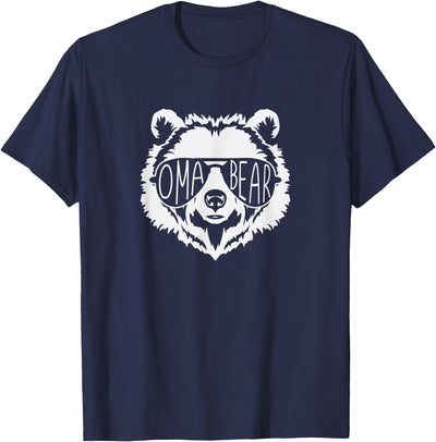 Grandma Bear Face with Sunglasses T-Shirt