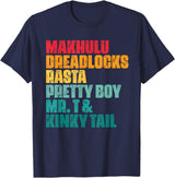 African Mapogos Lion Wildlife Nature Lover T-Shirt - Navy Blue
