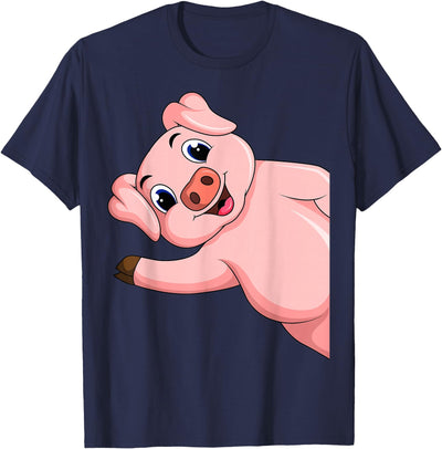 Funny Pig Lover & Owner Gift Ideas Pig Swine Kids Boys Girls Women T-Shirt
