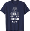 Cult Of The Dead Cow Tee Cult Of The Dead Cow Shirt T-Shirt - Navy Blue