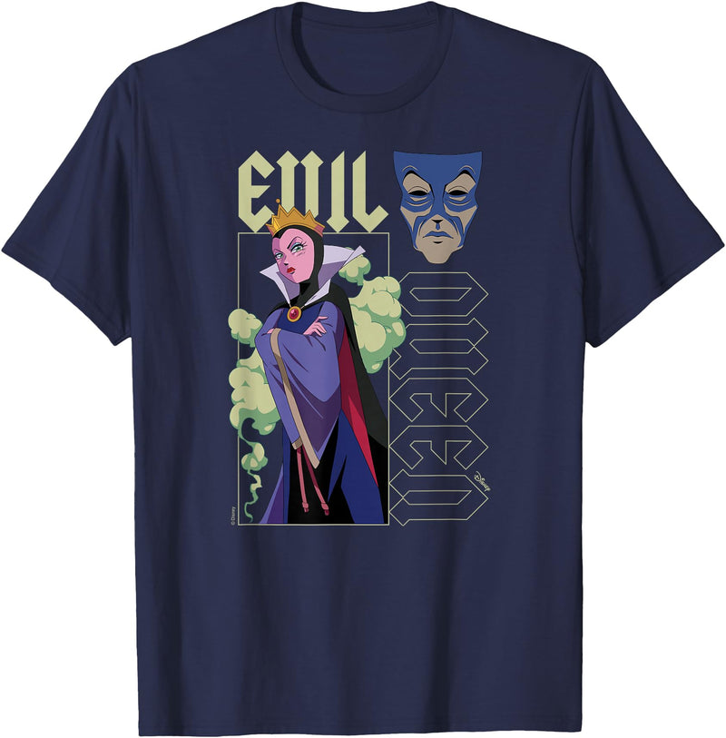 Disney Princess - Evil Queen T-Shirt - Navy Blue