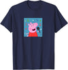 Peppa Pig - Music Album T-Shirt - Navy Blue