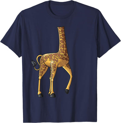 Cool Spooky Easy Quick Ruminant Okapi Kids Zoo Art Cute Headless Giraffe Halloween Costume | Funny Animal Gift T-Shirt