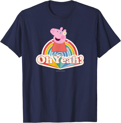 Oh Yeah! Rainbow Daisy Queen T-Shirt