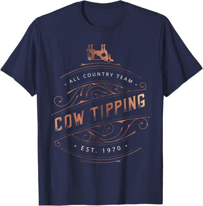 Fun All Country Team with Cow Toppings T-Shirt