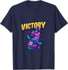 PixelLlama Victory Gaming Victory Llama T-Shirt - Navy Blue