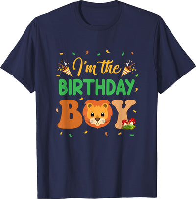 I'm The Birthday Boy Lion Family Party Decorations T-Shirt