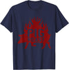 Flavorful Roasted Pork Pig Roast Meat grilling Roast Grilled Barbecue T-Shirt - Navy Blue