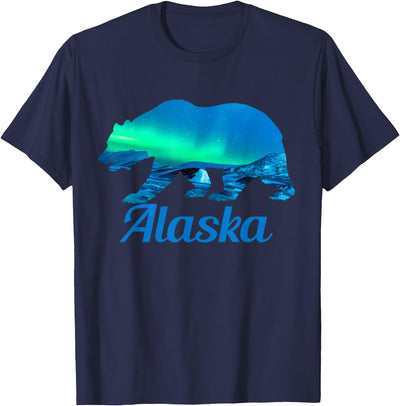 Alaska Grizzly Polar Bear Arctic Nature Winter T-Shirt