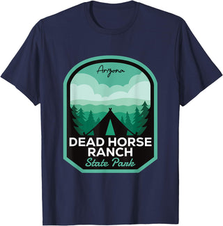 Dead Horse Ranch State Park AZ Merch Dead Horse Ranch State Park AZ Camping T-Shirt - Navy Blue
