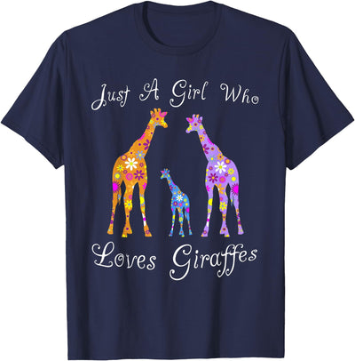 Giraffe Lover Cute T-Shirt