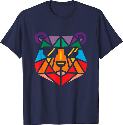 Gay Bear Pride LGBTQ Rainbow Flag Gay Pride Men Women T-Shirt