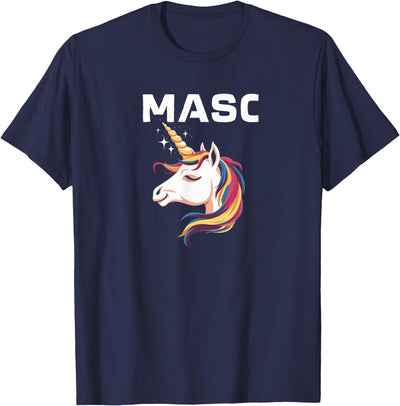 Mens Gay Unicorn Gay Masc Man Bear Cub Masculine Gay Pride T-Shirt