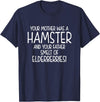 Your Mother was A Hamster and Your Father Hamster Lover T-Shirt - Navy Blue