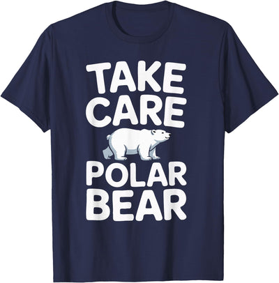 Humdinger Tees Take Care Polar Bear T-Shirt