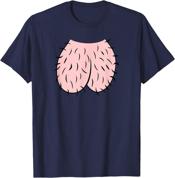 DinoZ Dickhead Balls Nuts Men Funny Joke Halloween Costume T-Shirt - Navy Blue