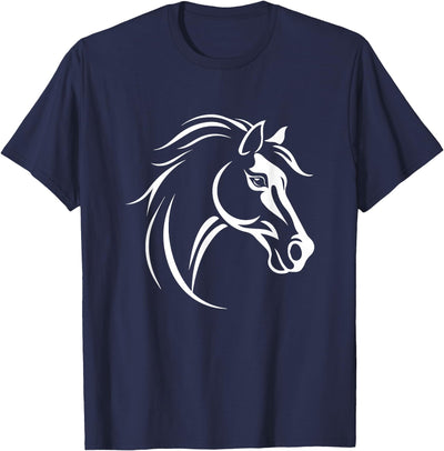Horse Designs. Horse Equestrian Riding Graphic T-Shirt