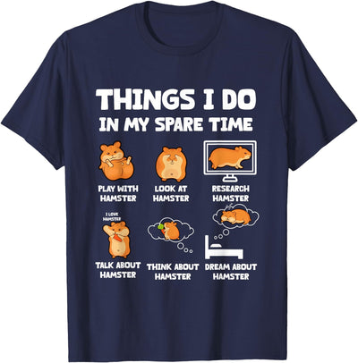 Hamster Fan's Daily Checklist T-Shirt