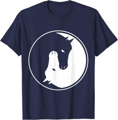 Horse Tee Yin and Yang Horse T-Shirt for every horseman and rider! T-Shirt