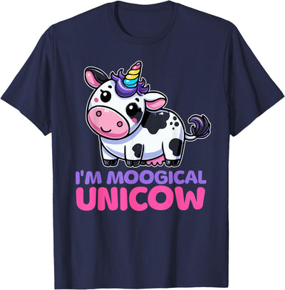 I'm Moogical Unicow Cute Humor Kawaii Unicorn Cow Costume T-Shirt