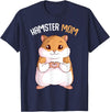 Women's Hamster Mom Hammy Girls T-Shirt - Navy Blue