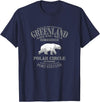 Port Stevens P.S.75 Design Greenland Polar Bear T-Shirt - Navy Blue