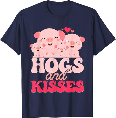 Farm Animal Mud Expert Cute Pig Lover Funny Women Men Kids T-Shirt