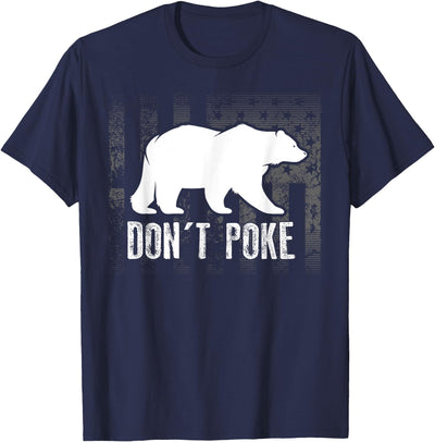 “Don't Poke” Polar Bear Silhouette Tee