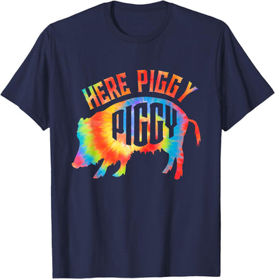 Here Piggy Funny Pig T-Shirt