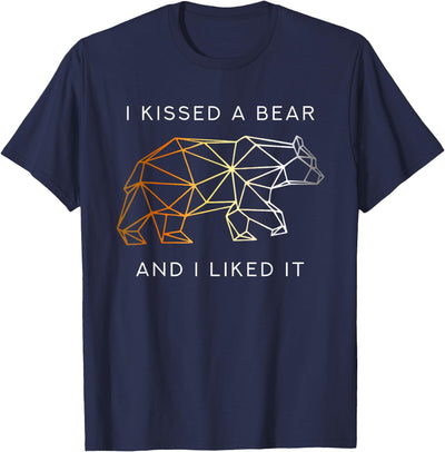 I Kissed a Bear an I liked it Gay Bear CSD T-Shirt