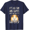 Guinea Pig Quote T-Shirt for Women - Black, Small - Cute Guinea Pig Lover Quote - Unisex, Short Sleeve, Crew Neck, Classic Fit, Imported - Navy Blue