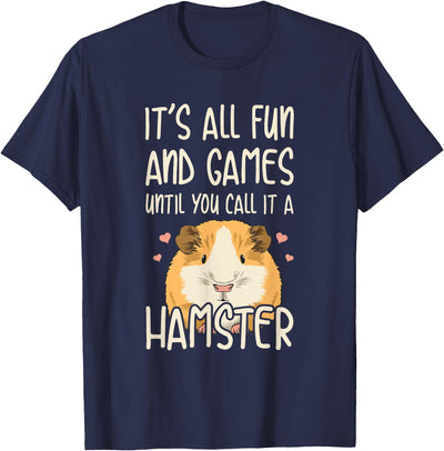 for Women - Black, Small - Cute Guinea Pig Lover Quote - Unisex, Classic Fit, Imported T-Shirt