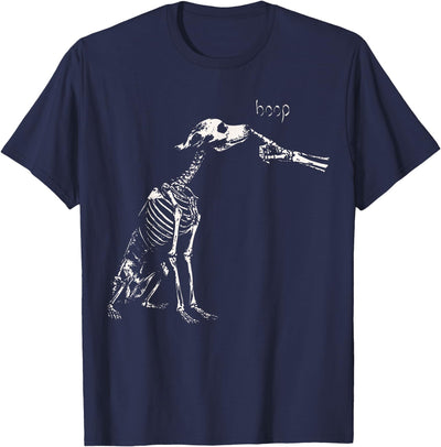 Halloween Boop Dog Skeleton Hand Dog Lover Spooky Season T-Shirt