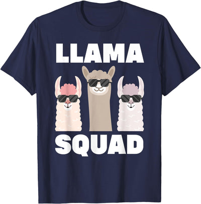 Funny Llama Gift Llama Lover Accessories & Stuff Funny Llama Design For Men Women Llama Alpaca Farm Animal T-Shirt
