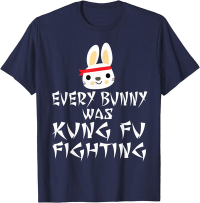 Every Bunny Was Kung Fu Fighting Ninja Bunny T-Shirt
