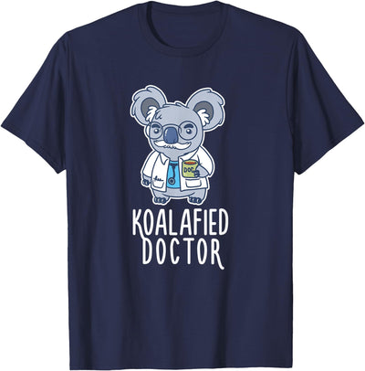 Koalafied Doctor Koala Bear Animal Lover Nurse T-Shirt