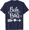 Funny Mama Bear Family Matching Gifts Clothing DJ Baby Bear T-Shirt - Navy Blue