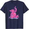 Drunk Gummy Bear - Funny Drinking Illustration Humor Alcohol T-Shirt - Navy Blue