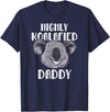Funny Cute Daddy Koala Bear Shirt Co Funny Daddy Koala Bear Shirt Men - Navy Blue