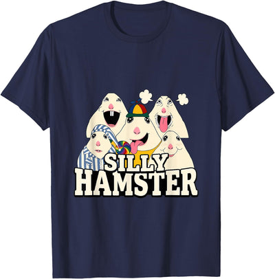 Funny Joke Silly Hamster Brain Rot Meme T-Shirt